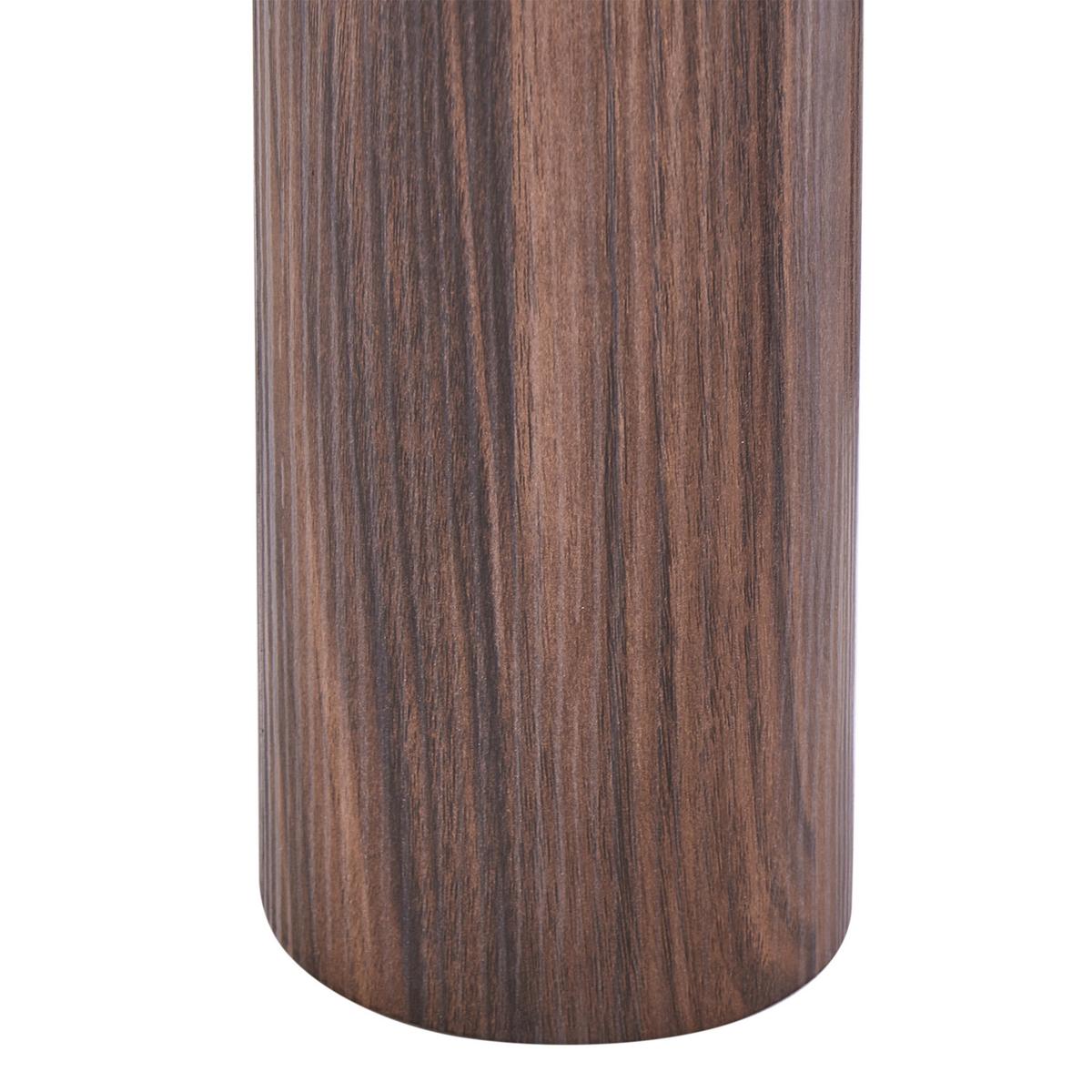 COUCHTISCH Dunkelbraun Senoia - Dunkelbraun/Braun, Holzwerkstoff (60/60/46cm) - Beliani
