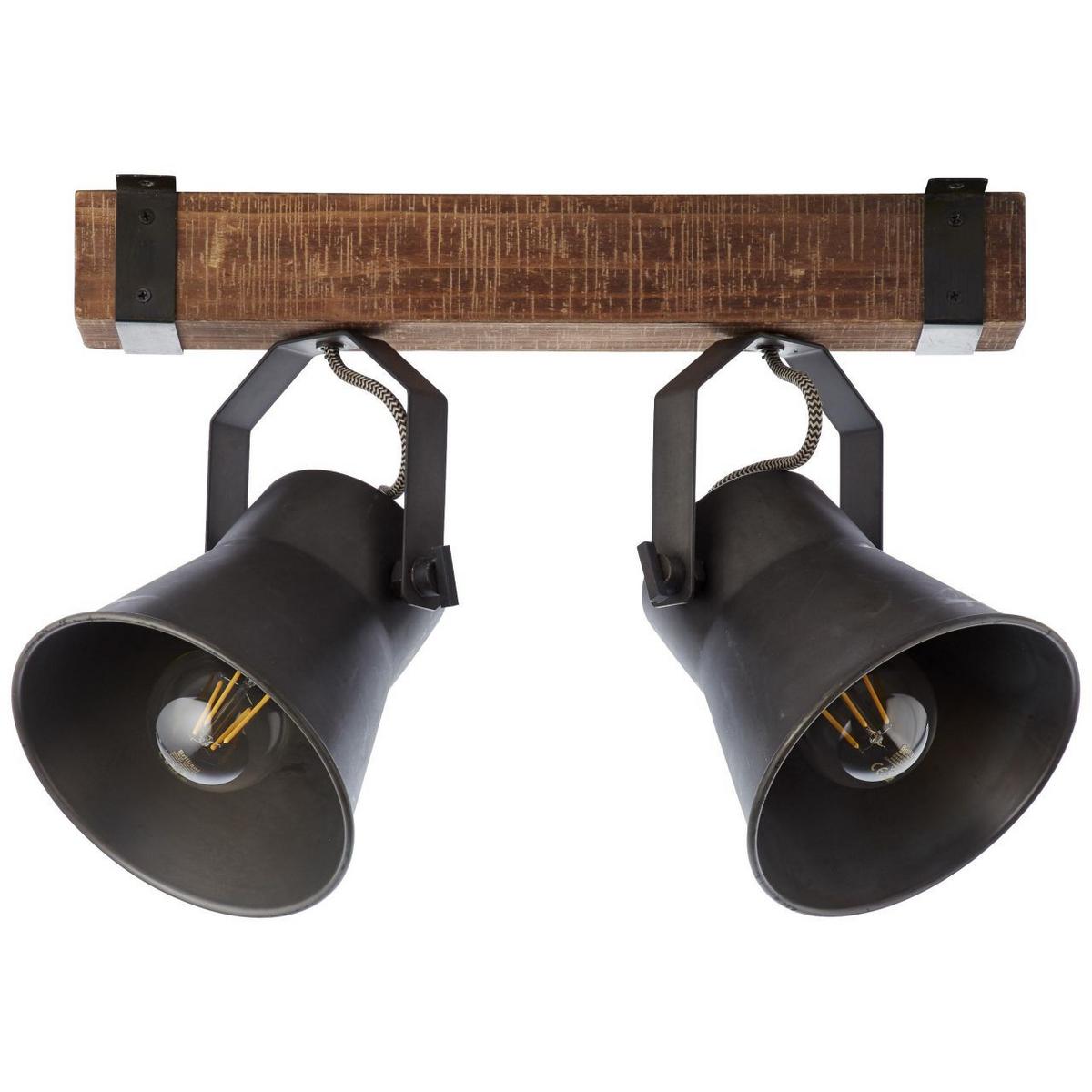 SPOTBALKEN Decca 85829/46 - Schwarz, Holz (17/40/24cm) - Brilliant