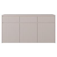SIDEBOARD Vemmi Kaschmir 155 cm - Taupe, Holzwerkstoff (155/80/36cm) - Selsey