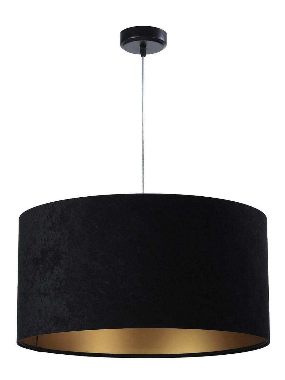 HÄNGELEUCHTE Gold 60/30 cm - Goldfarben/Schwarz, Kunststoff (60/1.1/30cm) - ONZENO