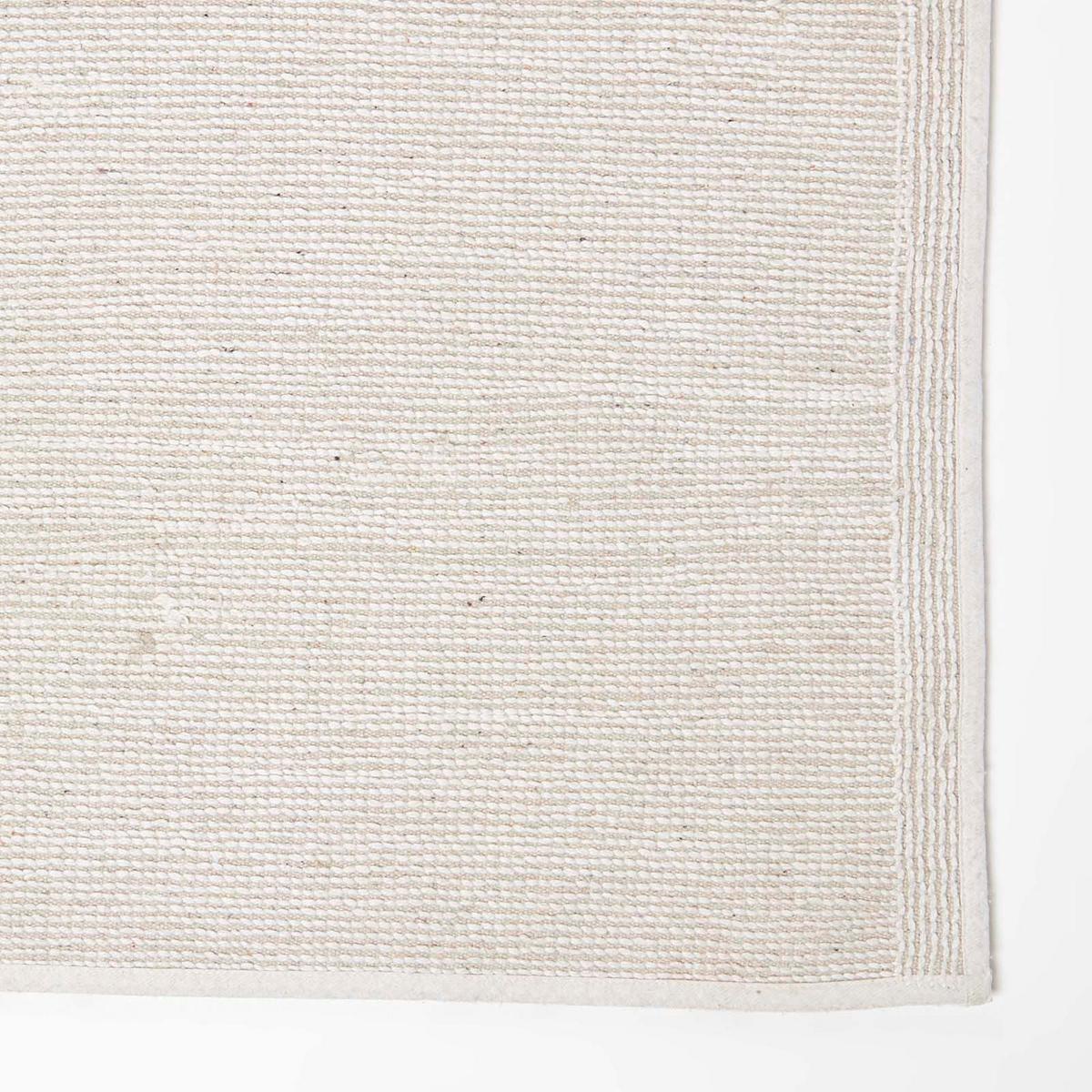 BADEMATTE 50/80 cm Boho-Muster, Baumwolle - Weiß, Textil (50/80cm) - Homescapes