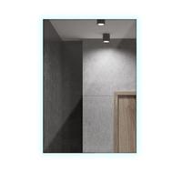 LED SPIEGEL 60 cm x 40 cm Rechteckig Kaltweiß 6500K - Blaugrau, Glas (60/40/2.4cm) - TULUP