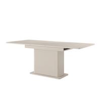 ESSTISCH LANTANA Ausziehbar 160 - 200 / 160 x 75,4 cm - Beige/Goldfarben, Holz (160/160/75.4cm) - MASSENO