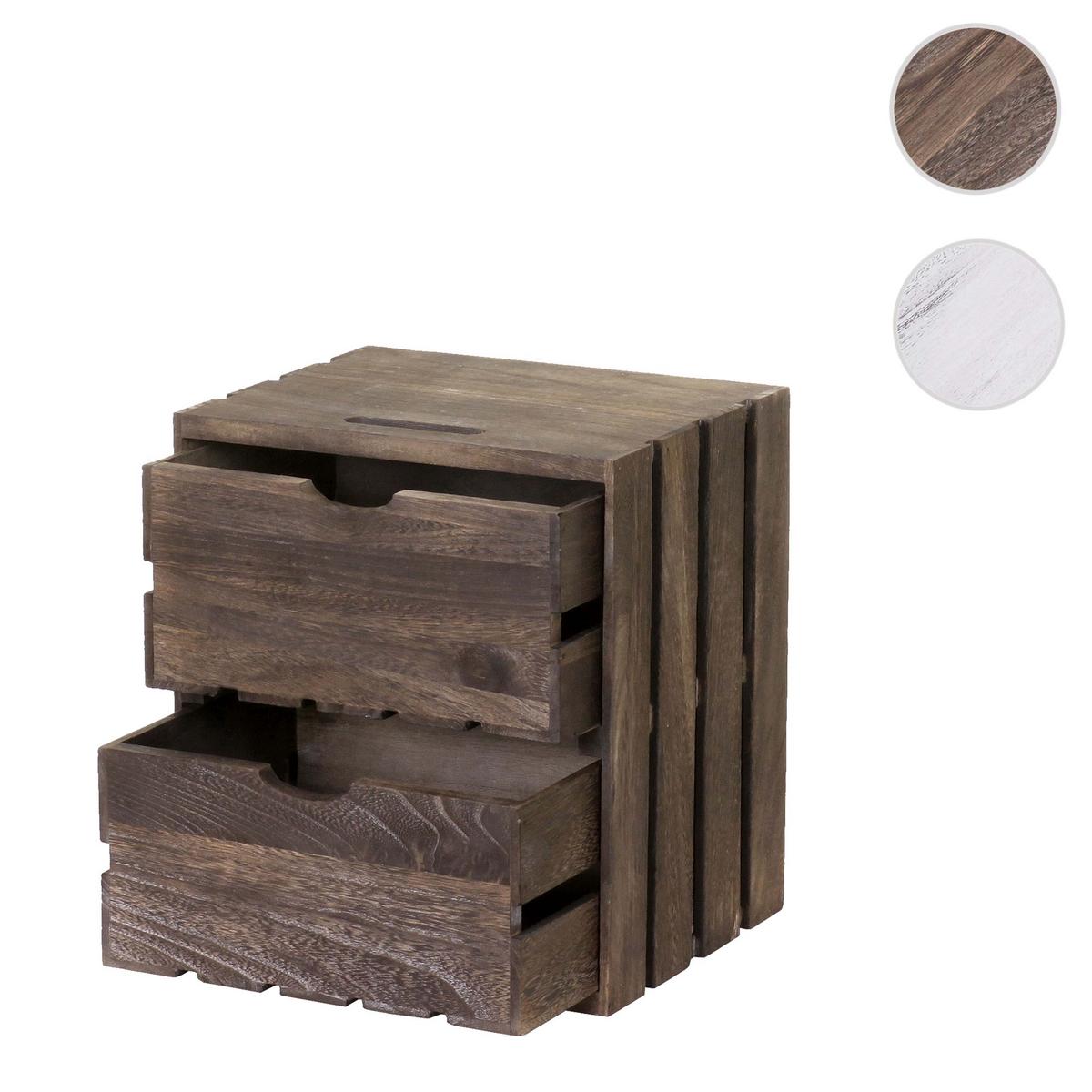 KOMMODE Braun - Braun, Holz (32/36/26cm) - MCW