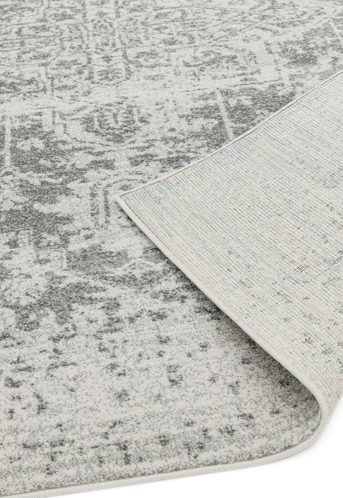 TEPPICH LODI-Lambro, im Vintage-Stil, Silbergrau, 120 x 170 cm - Grau, Textil (170/120cm) - KADIMA DESIGN