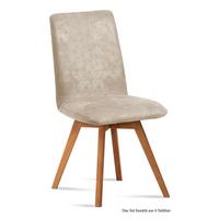 ESSZIMMERSTUHL (6er-Set) Dilga 47x92x60 Schwarz/Natur - Eichefarben/Naturfarben, Kunststoff (60/92/47cm) - 58aufmkessel