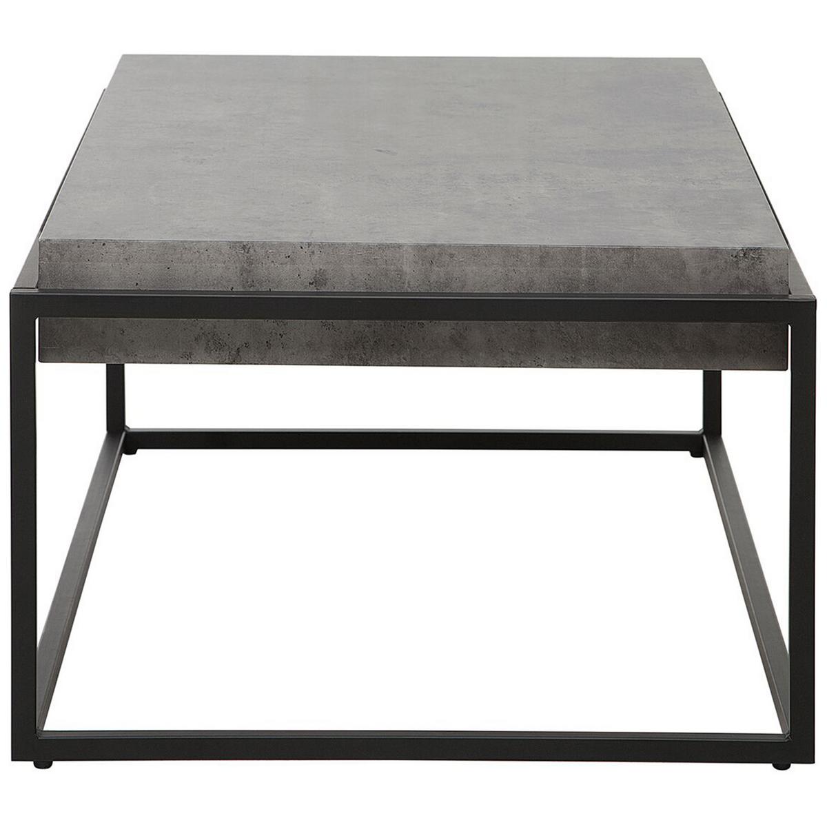 COUCHTISCH grau rechteckig Altos - Grau, Holzwerkstoff (64/104/44cm) - Beliani