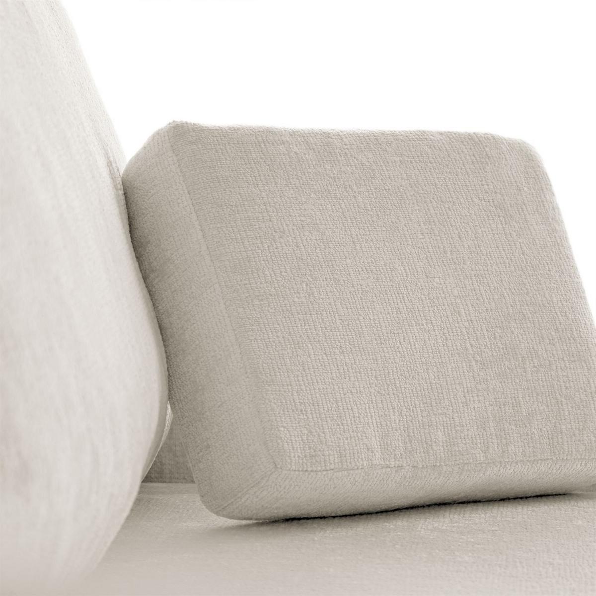 SOFA NUBO mit Schlaffunktion und Bettkasten Harmony 01 - Beige, Textil (205/91/86cm) - Lookway