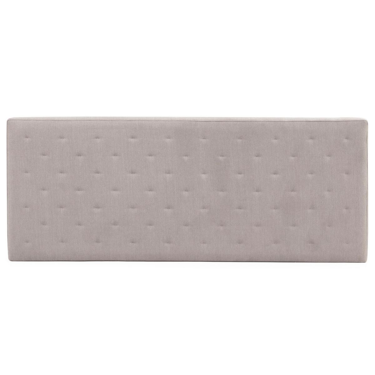KOPFTEIL 140x60 cm Malta Grau - Grau, Textil (8/60/140cm) - VS Venta-stock