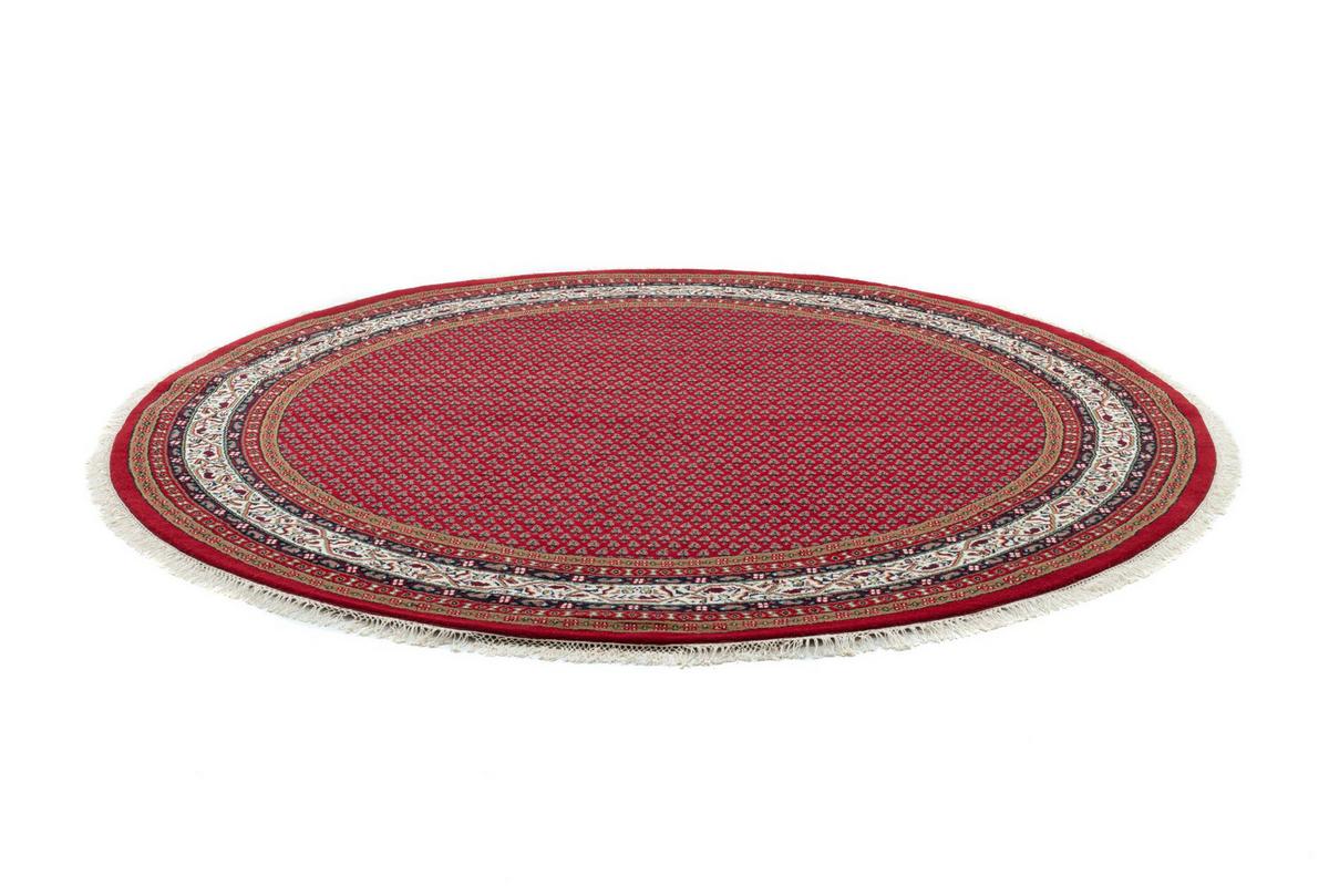 ORIENTTEPPICH Indo Mir, klassisch, strapazierfähig 150x150 cm - Terracotta, Textil (150/150cm) - Rug and Roll