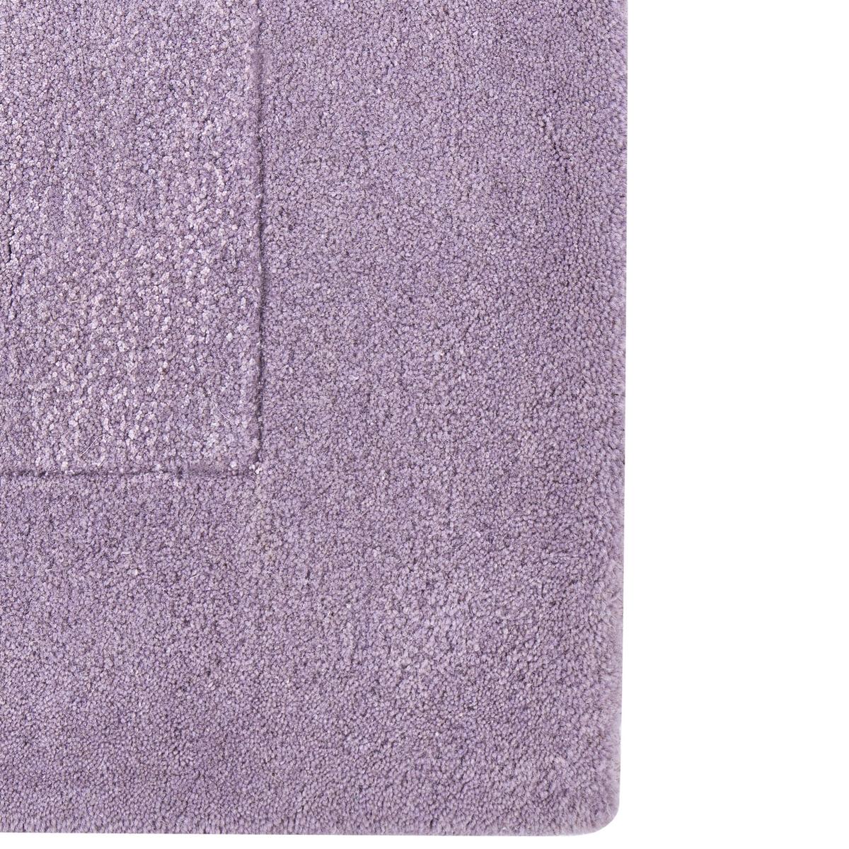 TEPPICH Violett 160/230 cm Viskose Amado - Violett, Textil (160/230cm) - Beliani