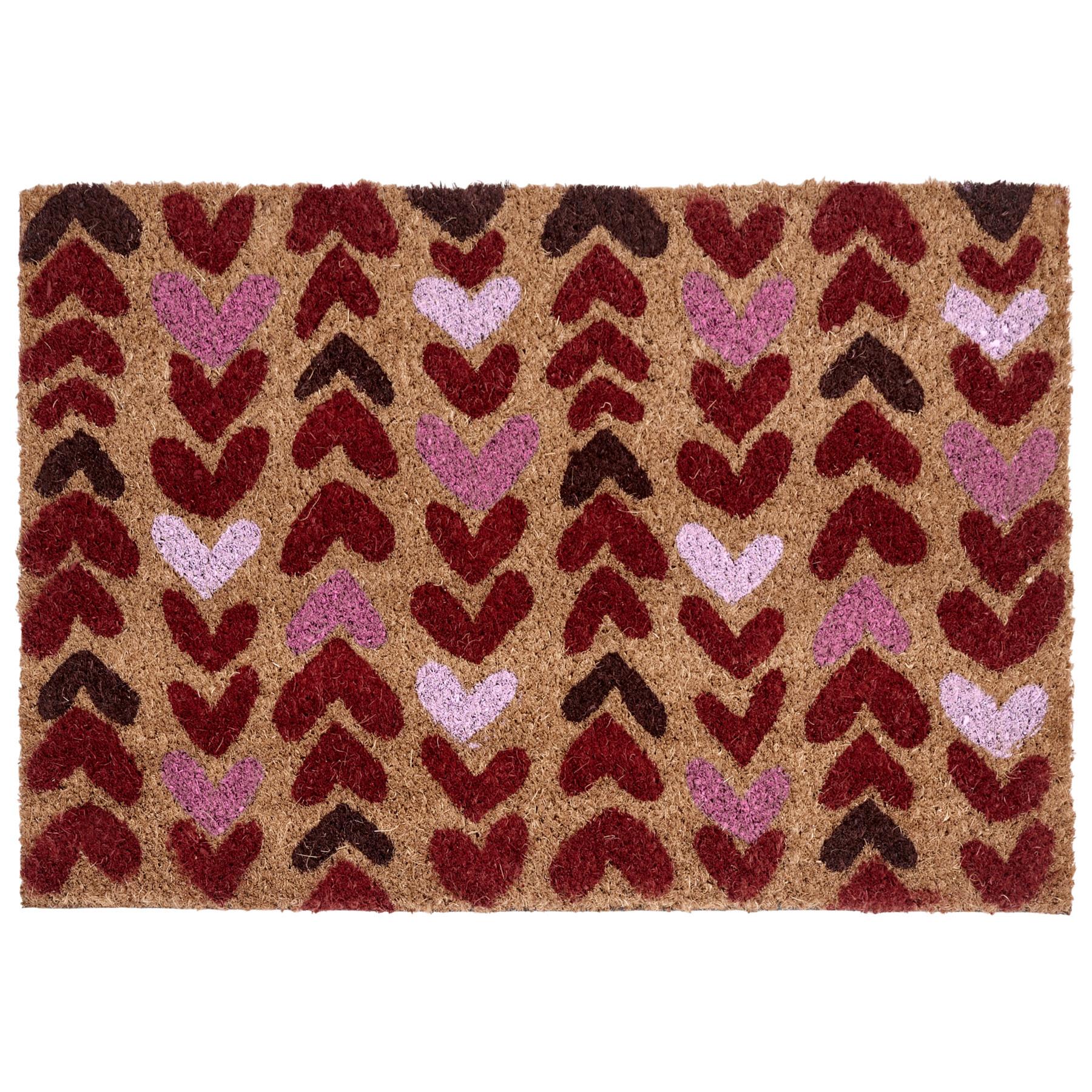 FUSSMATTE Naturfarben Timolan - Naturfarben, Naturmaterialien (60/40cm) - Beliani