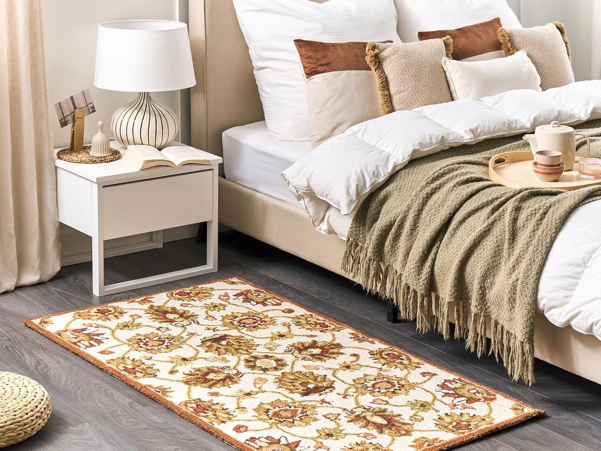 VINTAGE-TEPPICH Ezine 150/80 cm - Beige, Textil (80/150cm) - Beliani