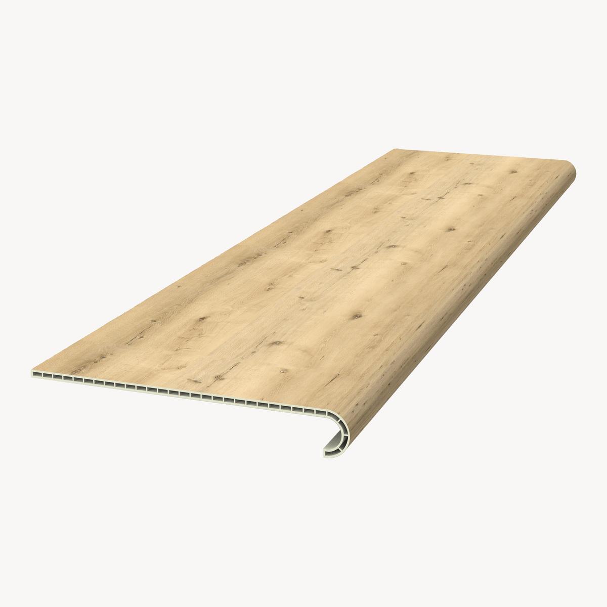 TREPPENVERKLEIDUNG-SET 2 TLG. Bunschoten - Naturfarben, Kunststoff (120/32cm) - NEU.HOLZ