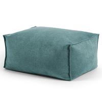 POUF Cord Block - Blau, Textil (60/25/45cm) - Mokebo