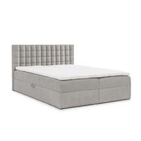 BOXBETT Toribo - Grau, Holzwerkstoff/Textil (140/200cm) - Fun Möbel