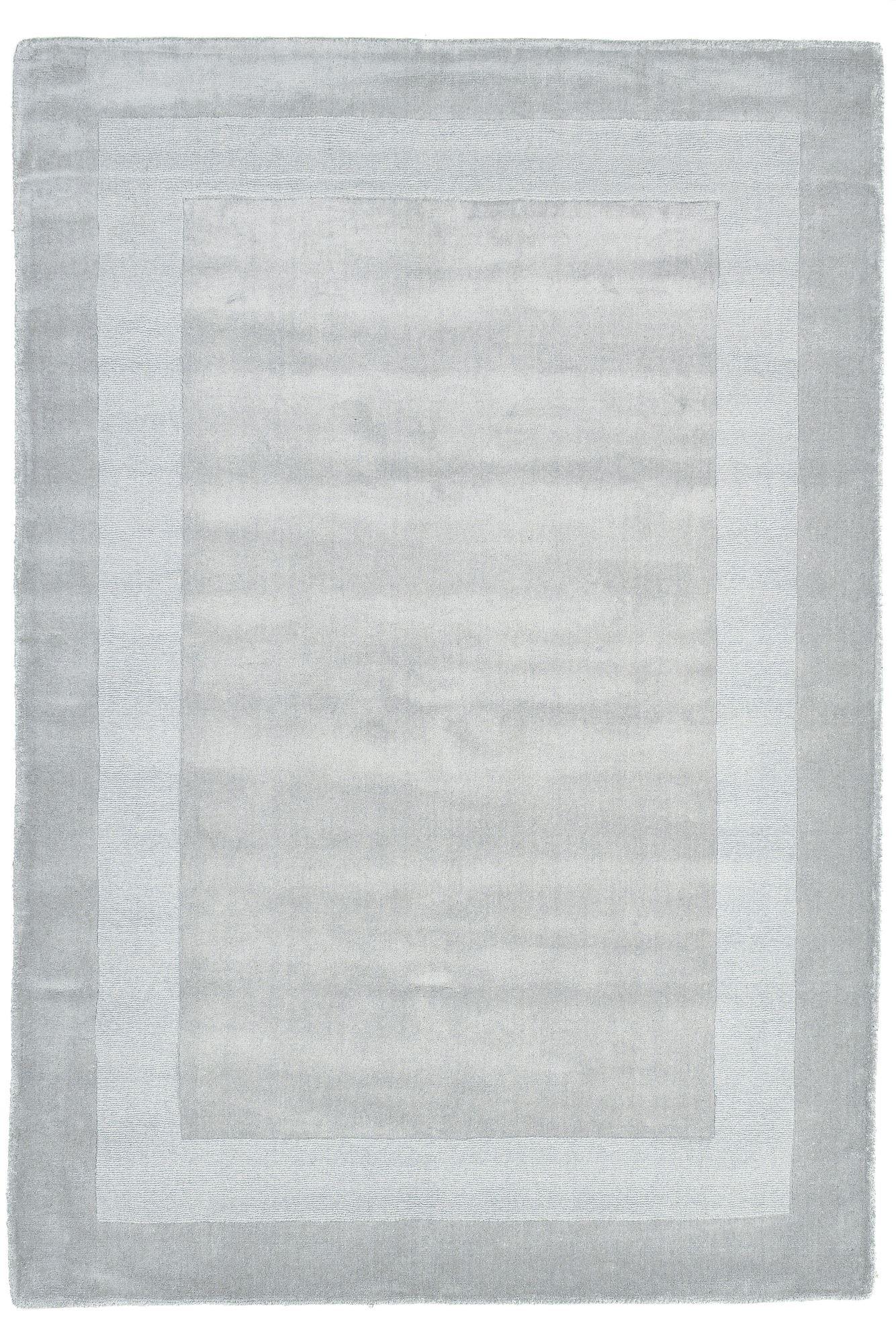 HANDTUFT-TEPPICH Usedom 80x150 cm - Grau, Textil (80/150cm) - THEKO