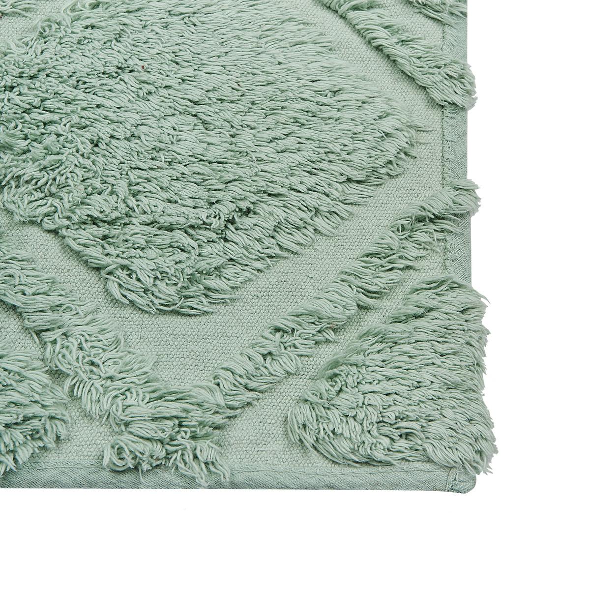 KURZFLOR-TEPPICH Hatay 150/80 cm - Grün, Textil (80/150cm) - Beliani