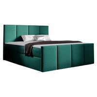 BOXBETT Lars - H3 - Jadegrün, Holz (160/200cm) - MIRJAN24