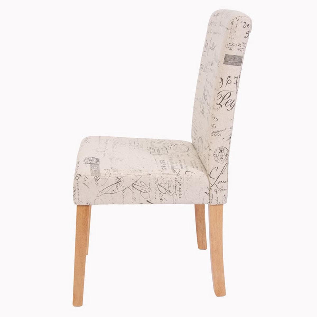 ESSZIMMERSTUHL Beige, Schwarz 6er-Set - Beige/Creme, Textil (43/90/48cm) - MCW