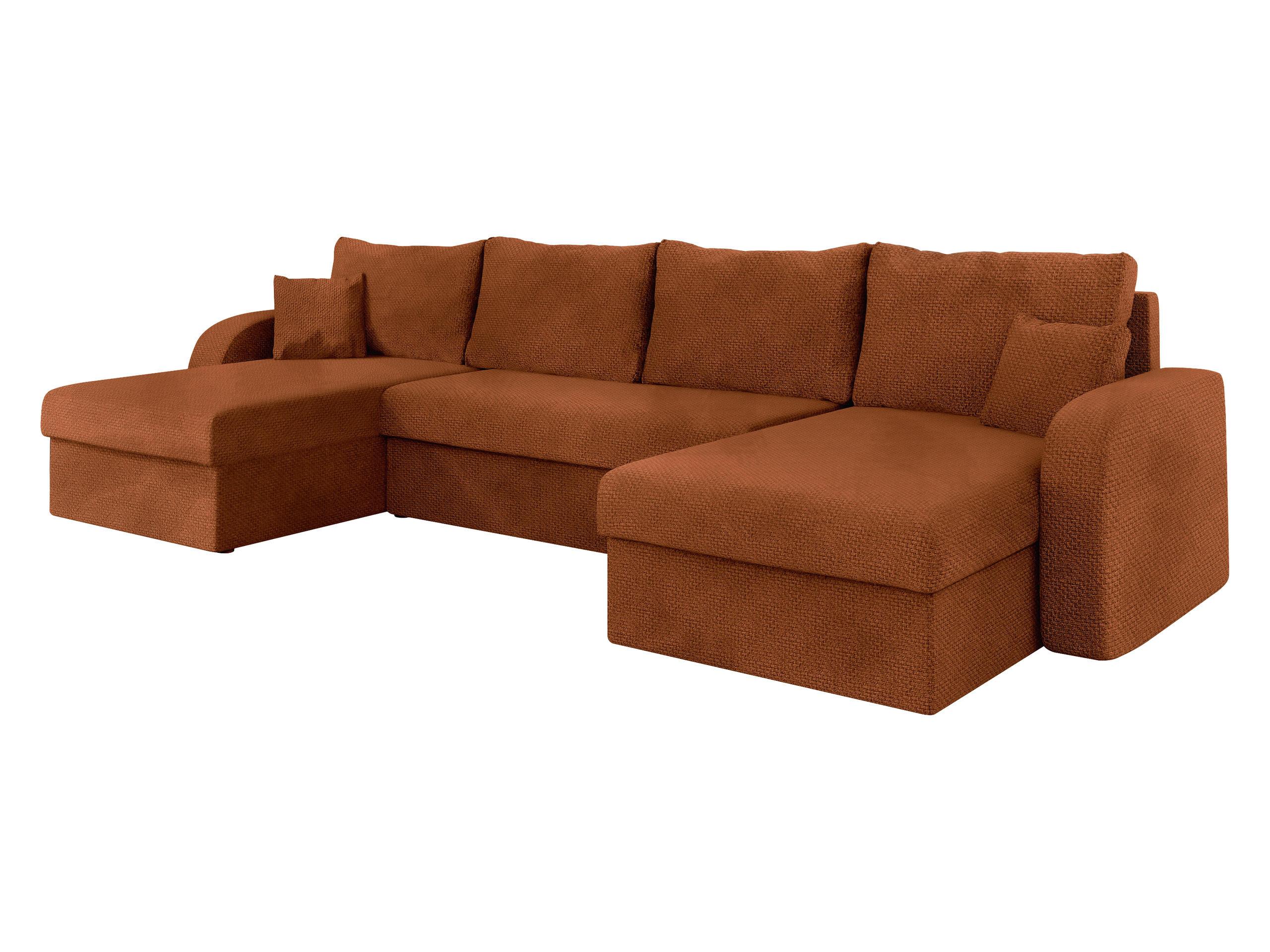 ECKSOFA Kris U Lux - Schwarz/Bronzefarben, Holz/Kunststoff (304/140cm) - MIRJAN24
