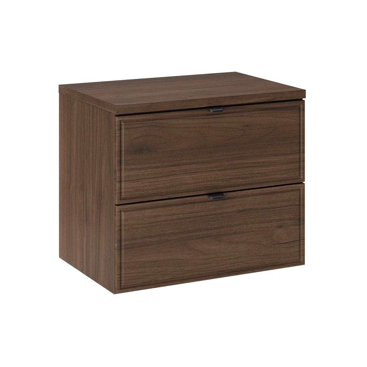 WASCHTISCH 60cm Elias Dunkles Holz - Braun, Holzwerkstoff (60/52.2/46cm) - Petits-meubles