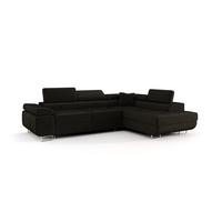 ECKSOFA Monaro Mit Schlaffunktion - Anthrazit, Holzwerkstoff/Textil (275/202cm) - Fun Möbel