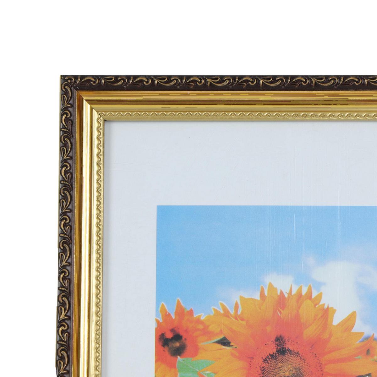 RAHMEN Set mit 3 aus MDF und Acrylglas Schutz und Aussteller für Fotografien, Bilder, Poster, Gemälde, Dekoration für Haus Farbe Hellholz A4 - Beige, Holz (21/3cm) - Nacnic