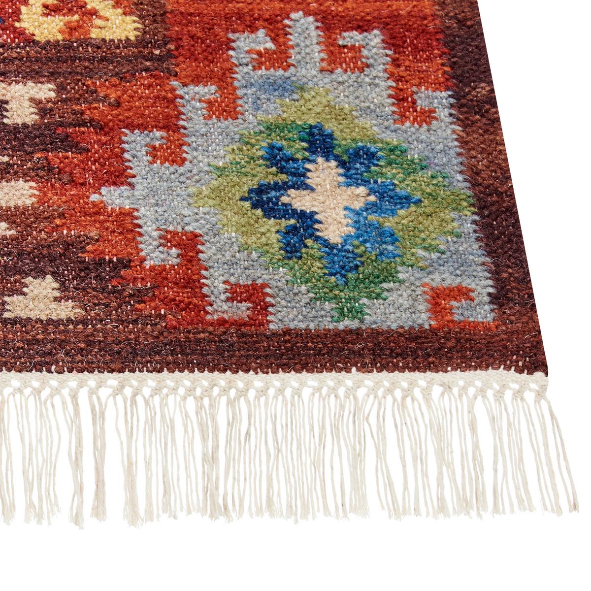KELIM-TEPPICH Zovuni 230/160 cm - Multicolor, Textil (160/230cm) - Beliani
