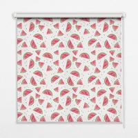 INNENROLLO - Fensterrollo - Rollo - 100x140 cm - Wassermelonen - Pink, Kunststoff (100/140/0.5cm) - TULUP