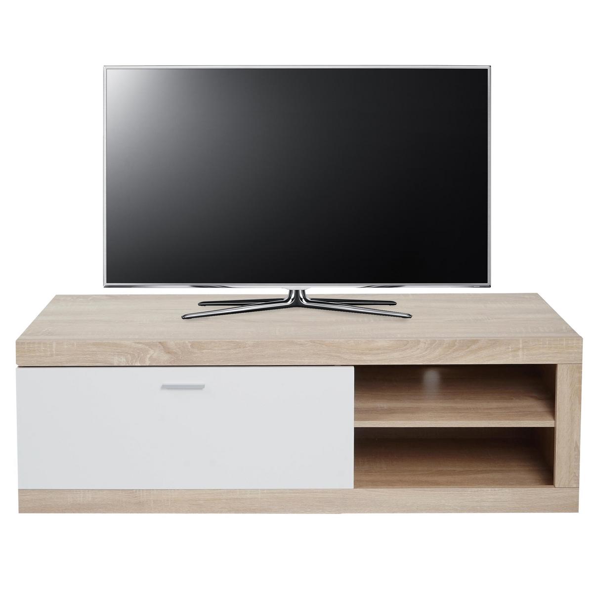 TV-RACK Eiche Dekor - Eichefarben, Holz (140/43/41cm) - MCW