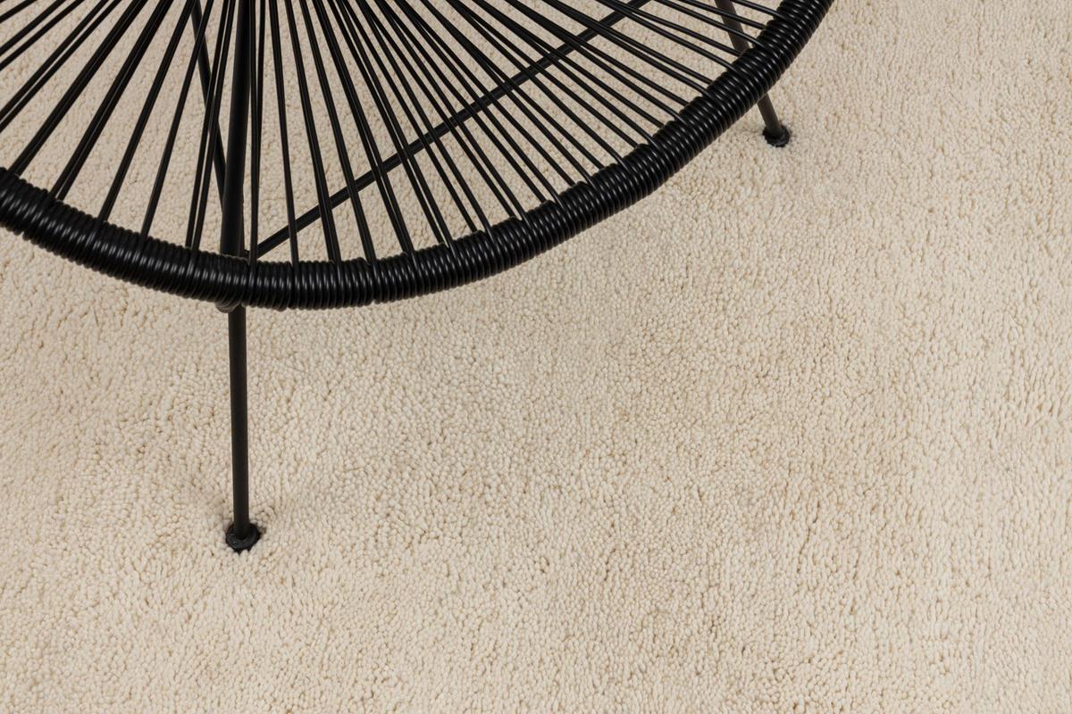 BERBERTEPPICH Luxus Berber 15/15 Double 250x300 cm - Weiß, Textil (250/300cm) - Rug and Roll