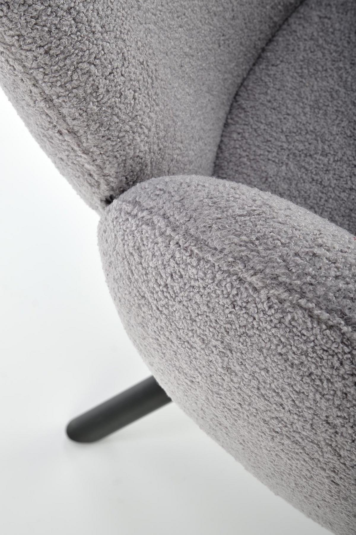 DREHSTUHL 180° SNOOPY Grau - Grau, Textil (64/90/63cm) - Lookway