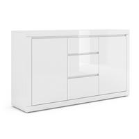 SIDEBOARD Olia Weiß - Weiß, Holzwerkstoff (150/89/40cm) - Petits-meubles