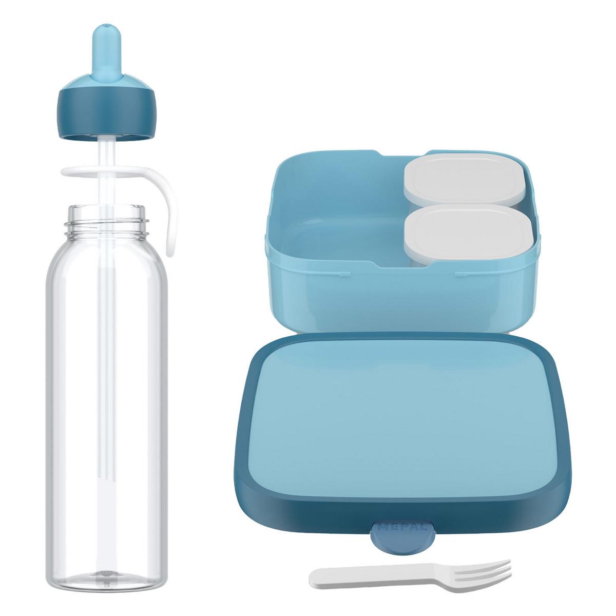 LUNCHSET XL Campus (2025) Cool Blue 2-tlg. - Blau, Kunststoff (2/2/2cm) - Mepal