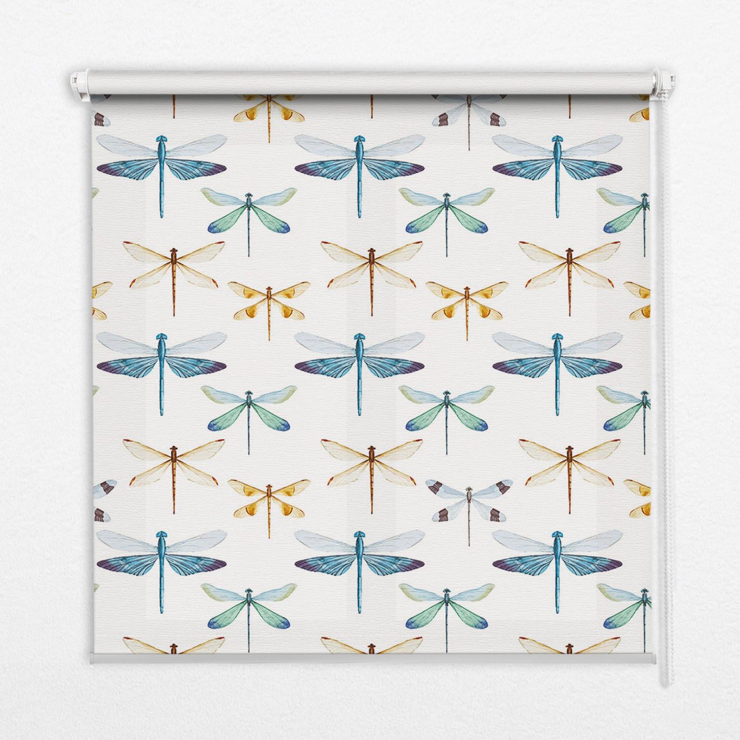 INNENROLLO - Fensterrollo - Rollo - 100x140 cm - Gewichtig - Blau, Kunststoff (100/140/0.5cm) - TULUP