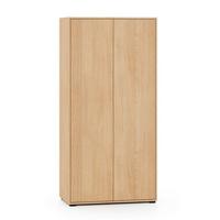 SCHRANK 2 Türen Nila Holz - Braun, Holzwerkstoff (92/190/52cm) - Petits-meubles