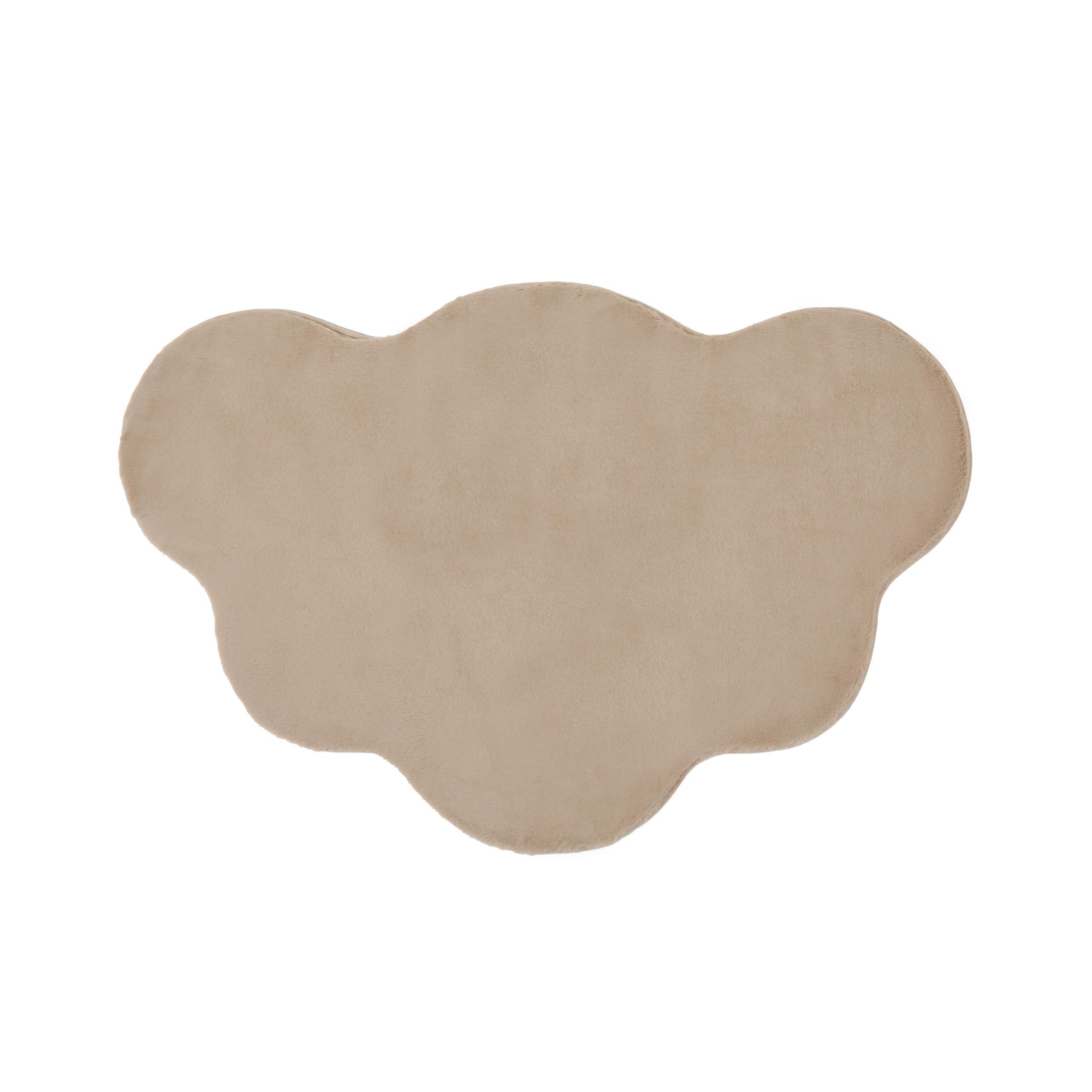 TEPPICH Beige 80/120 cm Parson - Beige, Kunststoff (120/80cm) - Beliani
