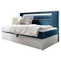 BOXBETT Gold Junior 2 - H3 - Türkis/Weiß, Holz (100/200cm) - MIRJAN24