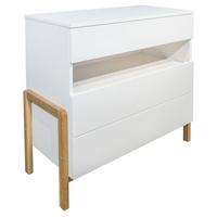 KOMMODE VICTOR Weiß Weiß 94/90/45 - Weiß, Holzwerkstoff (94/90/45cm) - RAUMHIRSCH FURNITURE