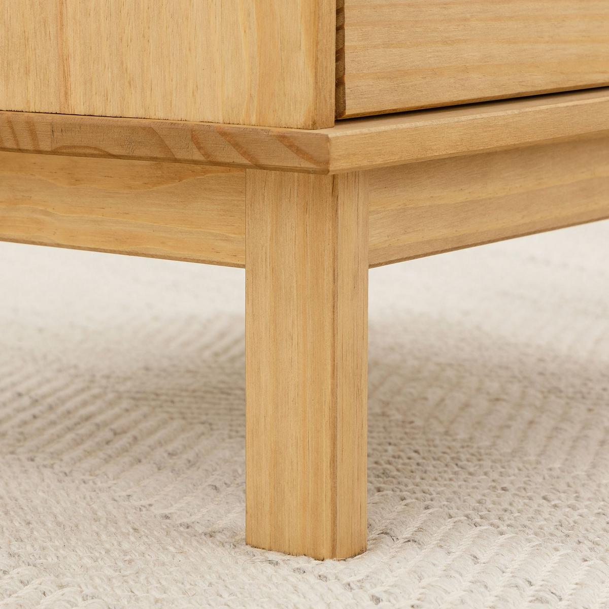 NACHTTISCH TEPERA braun - Braun, Holz (50/58/38cm) - IDIMEX