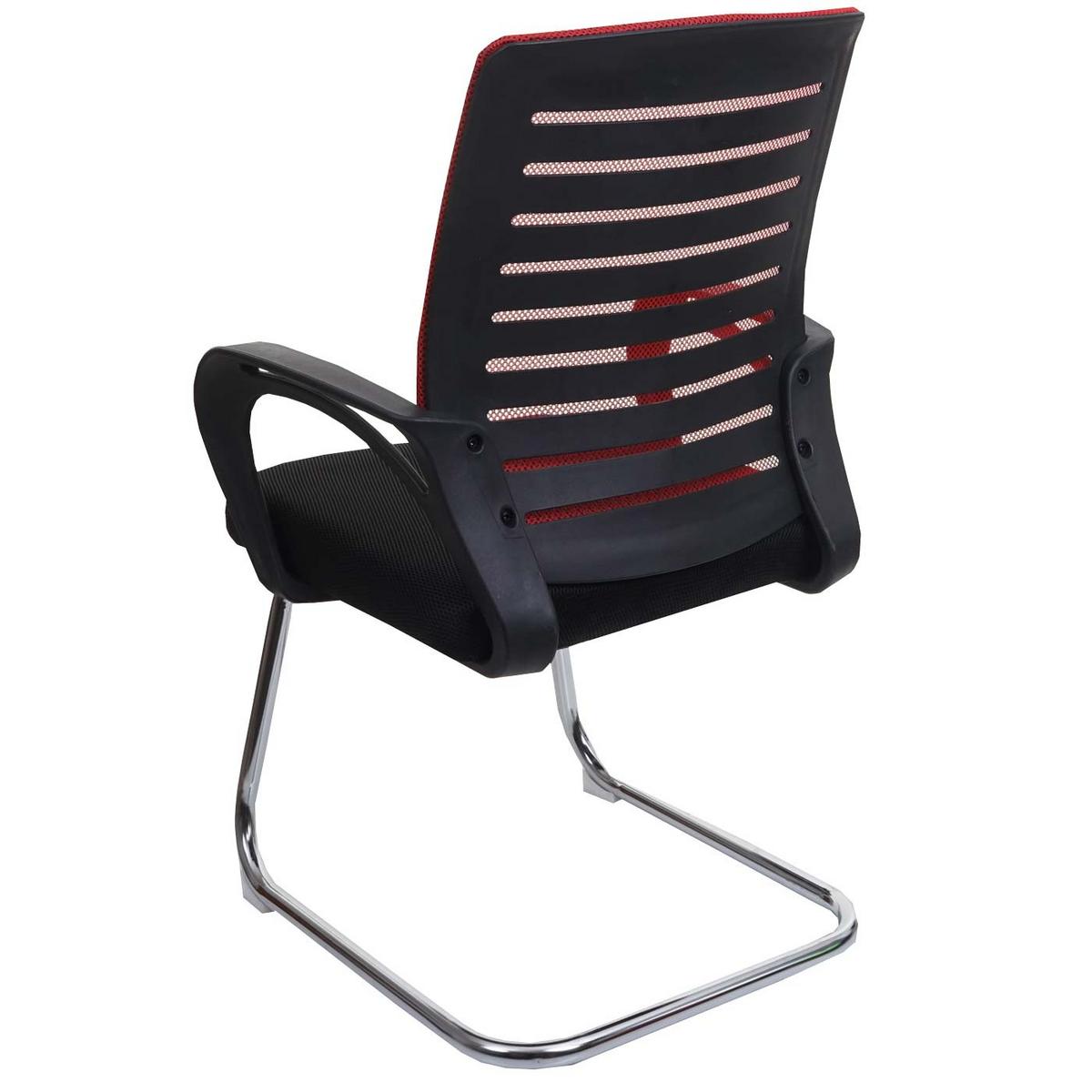 KONFERENZSTUHL Rot - Rot, Textil (60/94/49cm) - MCW