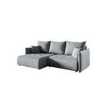 ECKSOFA Canio - Grau, Holzwerkstoff/Textil (221/153cm) - Fun Möbel
