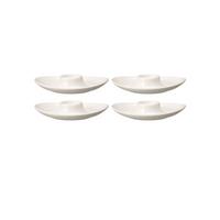 EIERBECHER For Me weiß 14.8 x 11.5 cm 4er Set - Weiß, Keramik (11.5/2/14.8cm) - Villeroy & Boch