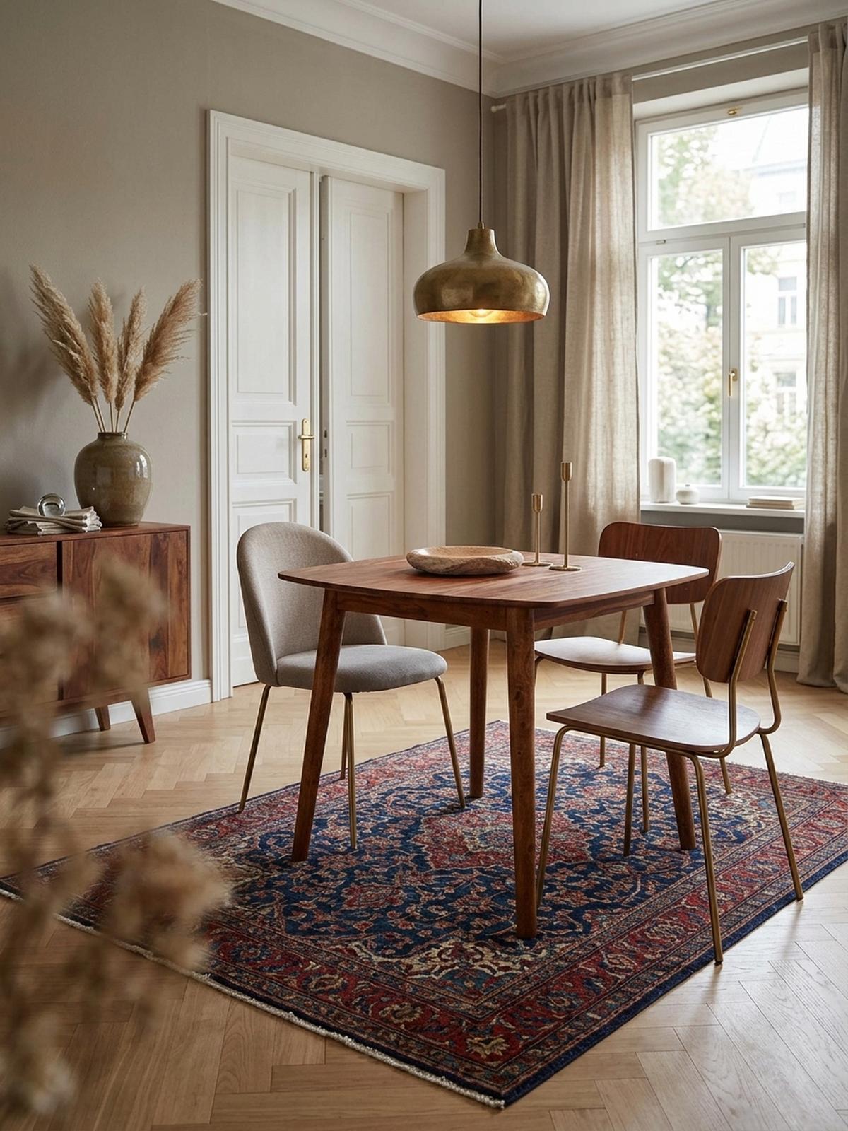 ESSZIMMERTISCH – Massivholz Braun 80x80 cm Landhausstil robust - Braun, Holz (80/80/78cm) - KADIMA DESIGN