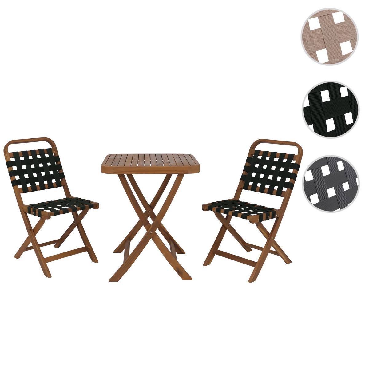 GARTEN-SET Braun, Grün - Braun/Grün, Holz - MCW