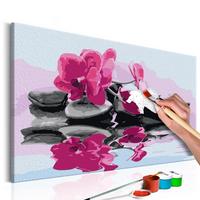 MALEN NACH ZAHLEN 50/40 cm - Multicolor, Textil (1.4/40cm) - KUNSTLOFT