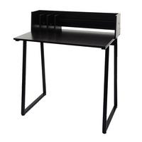 KONSOLENTISCH eckig Schwarz - Schwarz, Metall (51/82/94cm) - MCW
