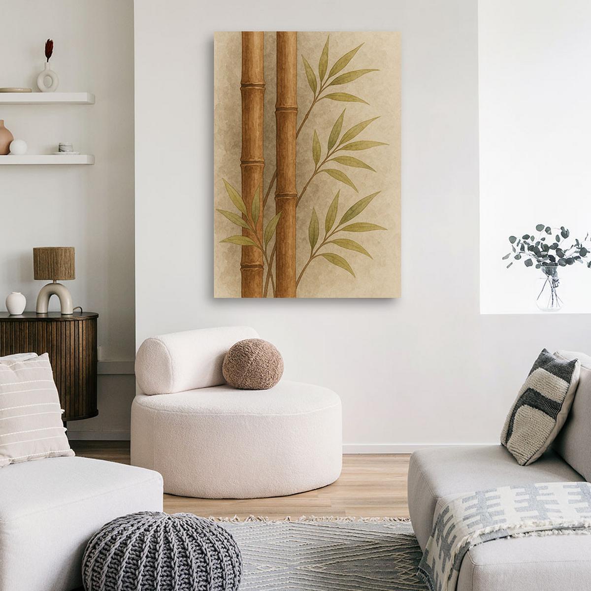 LEINWANDBILD Zen und Orientalisch 20x30cm - Beige, Textil (20/30cm) - Feeby