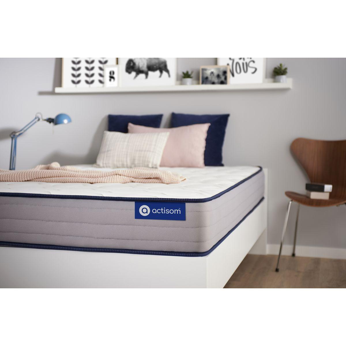 MATRATZE Actimemo form Memory-Schaum 80 x 200 cm h3 - Weiß, Textil (80/200cm) - ACTISOM